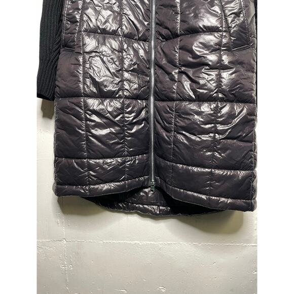 Varley Womens Mayten Knit Puffer Jacket Coat Black Size Small - Picture 5 of 10